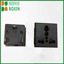 SS-901 snap-in power socket embedded universal socket plug with protective door socket ce CE certification