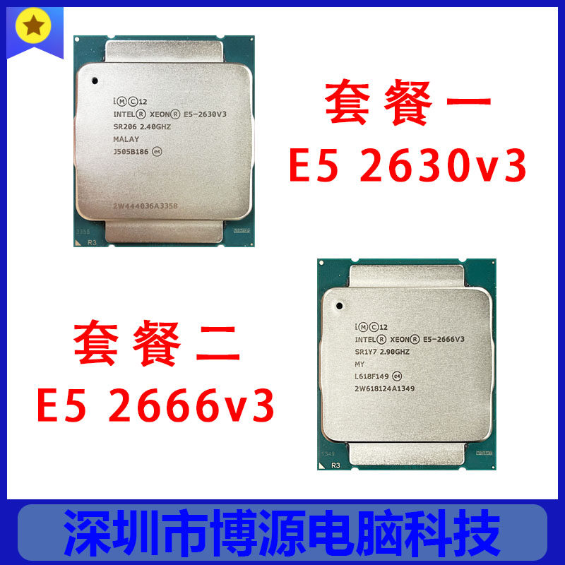 Intel Intel Intel Xeon E5 2630v3 2666v3 2666v3 CPU LGA 2011-3