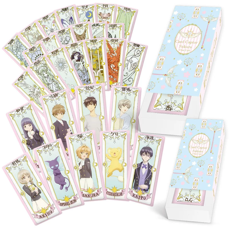 2026 новая карта-улавливатель Сакура Прозрачная карта Cardcaptor Sakura Клоу Карта Карточка Сакура Волшебная карта