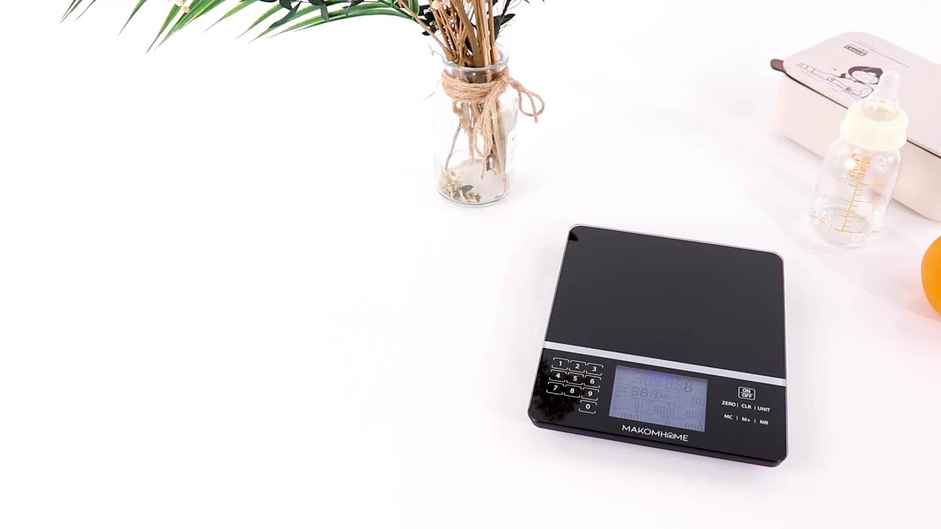 Large Lcd Display Electronic 5kg Nutritional Weighing Digital Nutrition