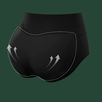 Черный поролоновый утягивающий пояс на талию, высокая талия, 1.5см