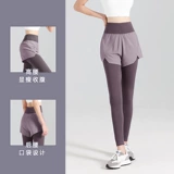 Защитное белье, комплект, леггинсы, штаны, флисовый комбинезон для спортзала, утягивающий пояс на талию, для бега, высокая талия, в обтяжку, по фигуре