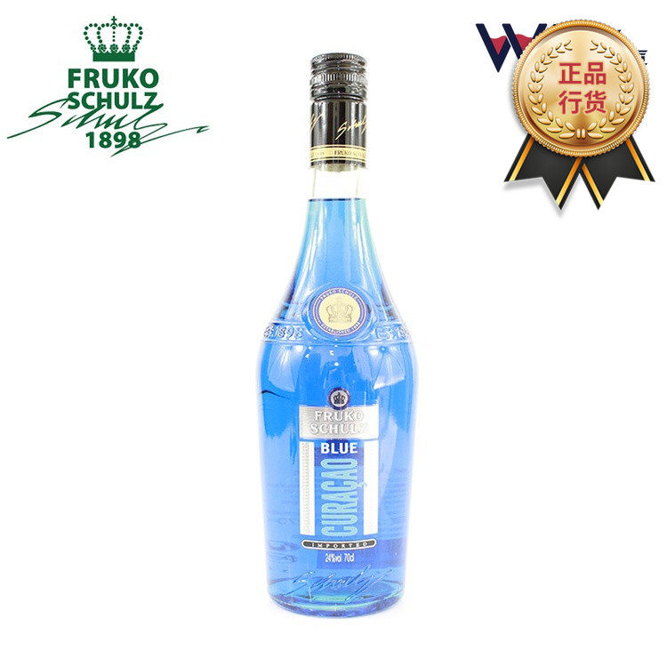 Foreign Wine Fu Luke Blue Orange Taste preparation wine LIQUEEUR Czech original imported liguchi Wine Force Cuddling