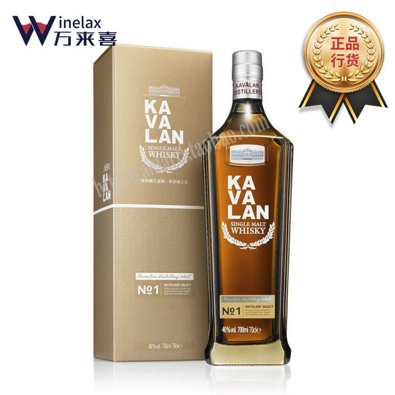 Golden Che Karma Lanzhen Elects No. 1 single malt whisky KAVALAN DISTILLERS SELECT