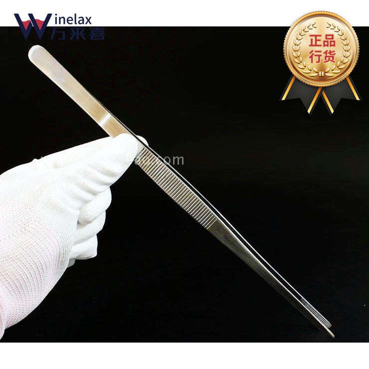 Tune Wine Stainless Steel Clips Tweezers Pliers Clamps Mint Leaves Ice Clip Bar Cocktail tool clips 30cm