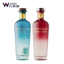 Mermaid Handmade Gold Wine Pink Red Gold Wine Duffy Wine Maggie MERAID GIN