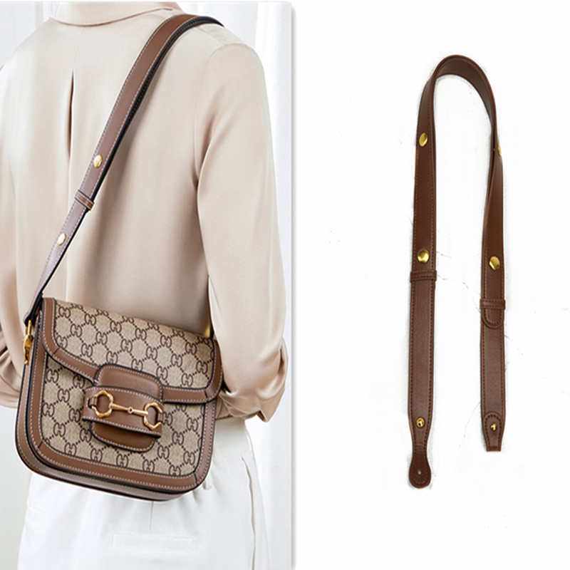 Suitable for Gucci Bag Straps, 1955 Saddle Bag Strap Replacement, Gucci Tiger Head Bag Shoulder Strap Adjustment Accessories, Single Shoulder Crossbody