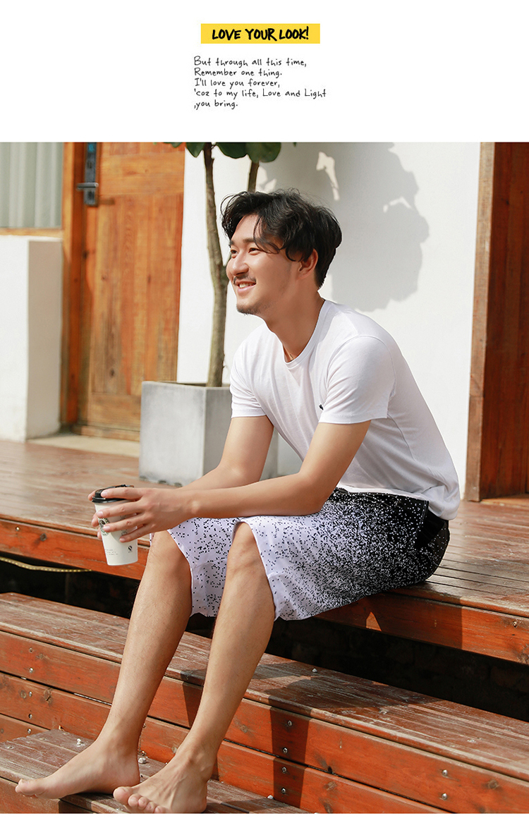 Đồ bơi đôi 2019 đồ bơi mới Bộ đồ Hàn Quốc đi biển đi biển đi biển đồ bơi nam và nữ suối nước nóng gợi cảm - Vài đồ bơi 	đồ đôi gia đình đi biển