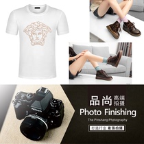 3D clothing photography socks three-dimensional tile photography hollow Taobao products online store photography winter clothing long T-shirts