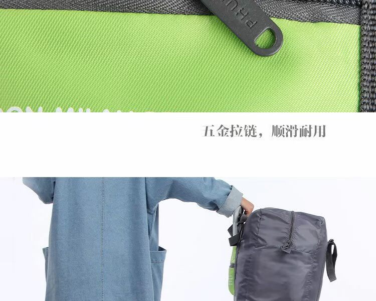 Có thể gập lại không thấm nước túi hành lý lưu trữ túi xách tay túi hành lý túi xe đẩy túi công suất lớn túi xách du lịch thể thao
