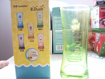 Family convenience store FAMILYMART B Duck cute Duck gathering a summer colorful glass limited edition Green