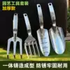 Household flower planting tool set Potted flowers Outdoor digging soil planting wild vegetables Shovel rake shovel Gardening flower shovel