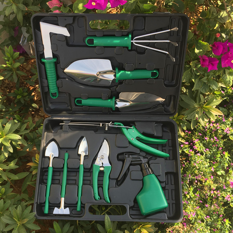 Home Stainless Steel Seed Flowers Small Shovel Balcony Potted Potted Flowers Seed Vegetables Trim Pine Soil Flower Shovel Garden Art Tools Suit