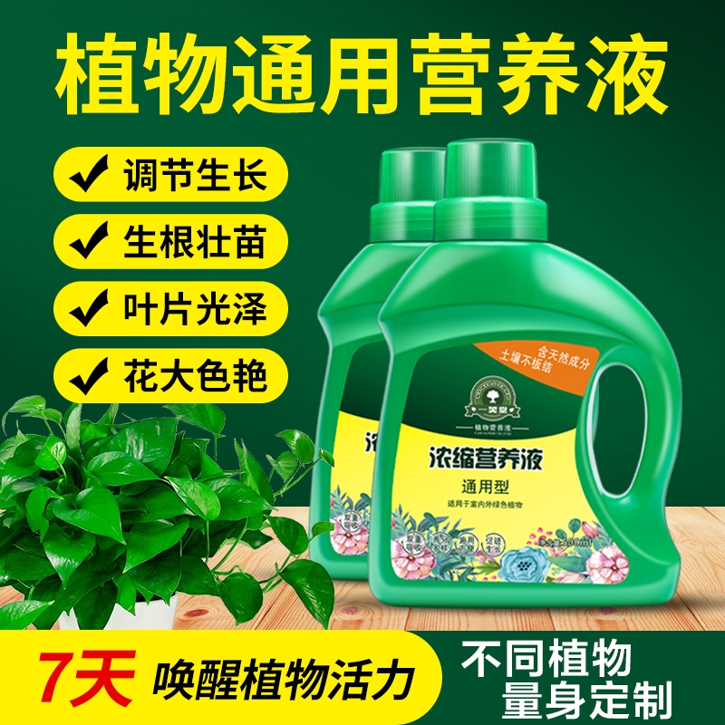 Plant nutrient solution universal home hydropony flower flower and grass potted gold Ge nourishing flower fertilizer indoor green plant flower fertilizer