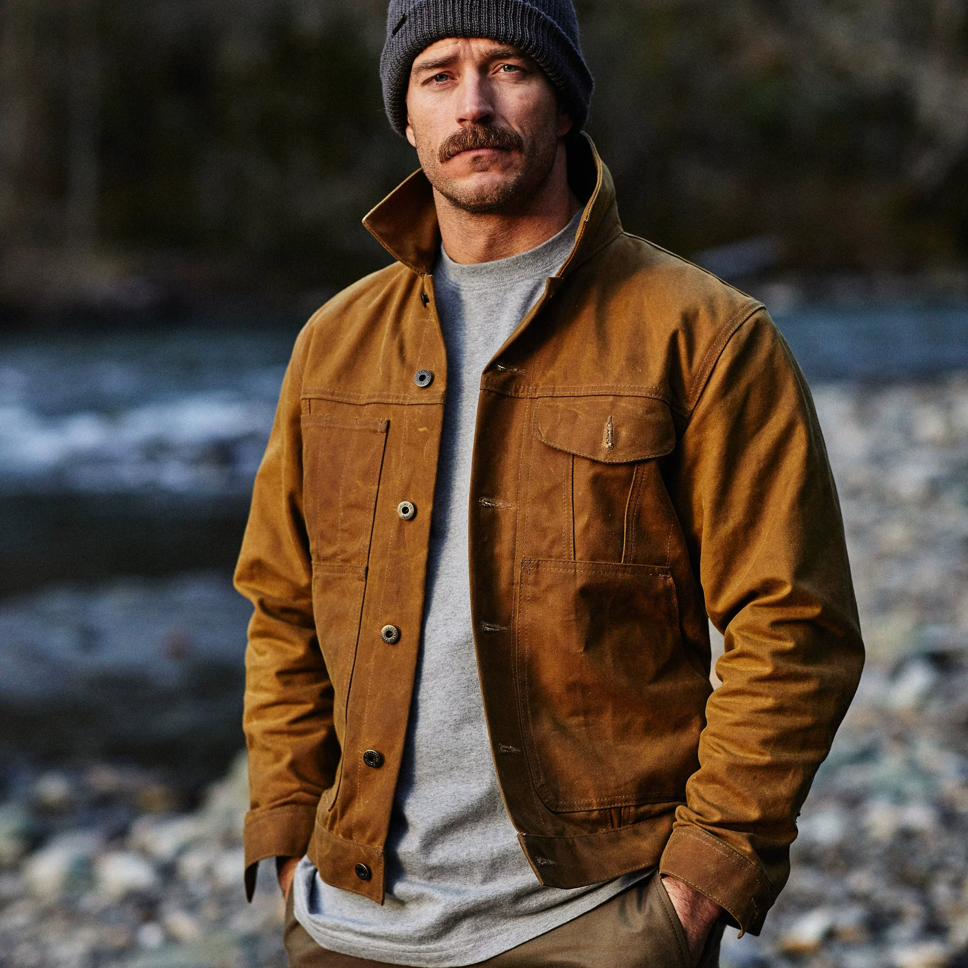 Куртка джинсовая мужская короткая Filson Tin 20232828 классическая смазочная яхтенная масляная версия 10762 обновленная