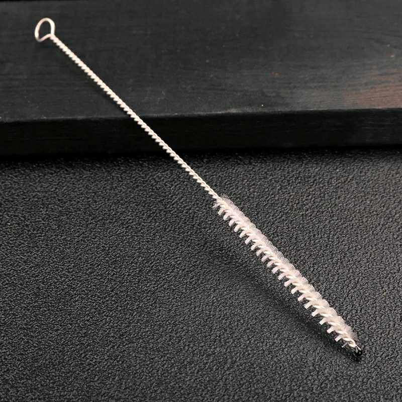 Pipe accessories flue brush cleaning tool does not shed hair stiff metal pass brush reinforcement through needle non-filter