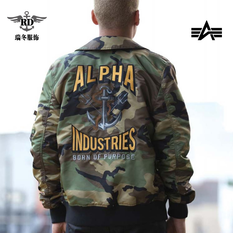 Flight Jacket American Alpha Alpha Spring 36P Morden Seawear Outdoor New Pint Men And Women Thin Coats