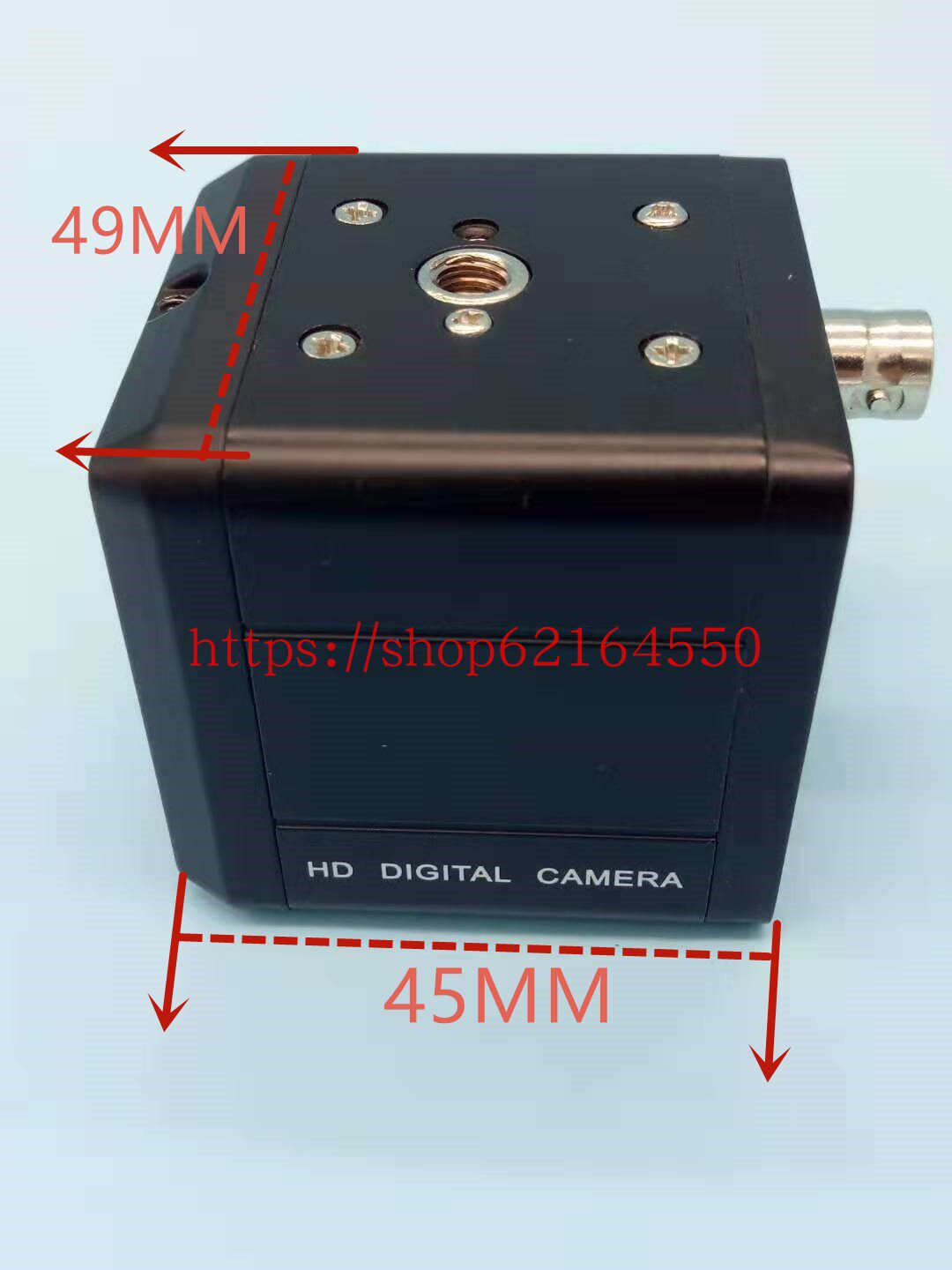 CMOS chip 1200 lines, color gun, industrial camera, visual inspection lens, BNC to A cash register