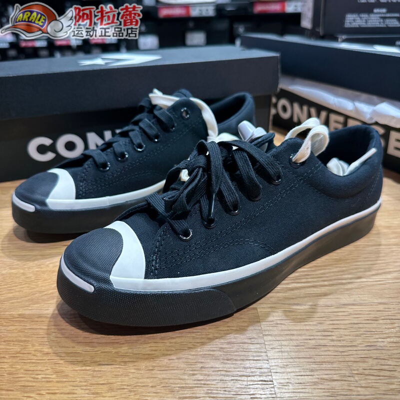 CONVERSE Jack Purcell Open Smile Casual Low-Top Canvas Shoes A16765Ca16766C