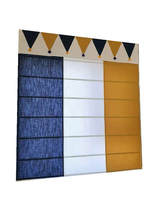 Plain Nordic inner opening window Bedroom bay window shading roller shutter Small window lifting curtain Roman curtain punch-free customization