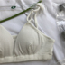 Váy hè 2018 Không vòng thép mảnh tam giác cúp co giãn quấn áo ngực bikini nhiều màu thành đồ tắm biển nữ Bikini