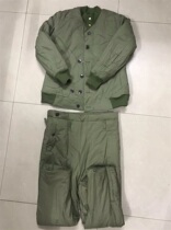 Old Military Cotton Padded Jacket 87 Style Green Army Land Cotton Clothes Pants Pure Cotton Cotton Pants Cotton Winter Thickened Warm Tooling Cotton Padded Jacket