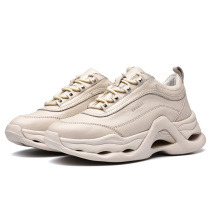 Aung San OFFSUN 92237 womens cowhide fashion father travel Sports Leisure increased walking shoes