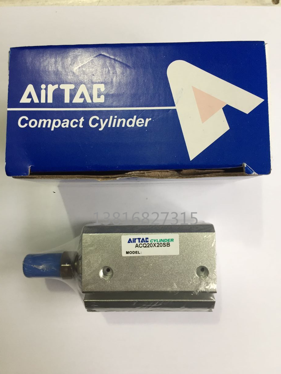 Original Adere AirTac Pneumatic Components Thin Cylinder ACQ20X20SB External Dental Zero Magnetic
