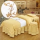 Giường làm đẹp bốn bộ thẩm mỹ viện đặc biệt trải giường massage giường đặt đầu tròn vuông với lỗ vật lý trị liệu làm đẹp giường ngủ mua khăn trải giường spa
