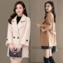 Mùa xuân 2018 và mùa thu mới phiên bản Hàn Quốc của áo khoác len ngắn nữ kiểu dáng mỏng, áo len ngắn áo phao nữ dáng ngắn hàn quốc