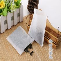 100 5*6cm Chinese medicine bag non-woven tea bag Tea soup decoction heat-sealed tea bag bag small disposable
