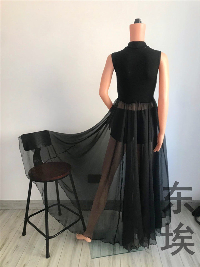 East Etbelly Leather Dance Practice Day Silk Great Pendulum Skirt Fairy's Elegant 2021 New Act Out of the Eastern Dance