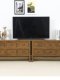 European-style solid wood TV cabinet living room LCD TV cabinet storage storage cabinet low cabinet color drawer storage cabinet storage cabinet