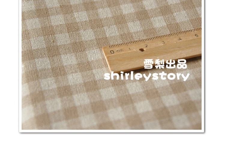 Vải lanh cotton Nhật Bản và Hàn Quốc phong cách handmade Tự làm gối khăn trải bàn sofa vải kẻ sọc in vải thô vải thô mềm
