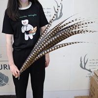 Натуральный цветовой хвост около 90 см 1