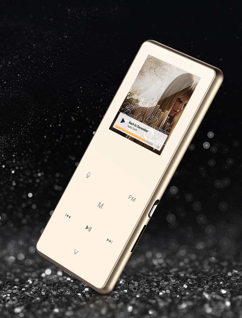 máy nghe nhạc cầm tay Uniscom Bluetooth siêu mỏng mp3 sinh viên Walkman mp4 màn hình cảm ứng máy nghe nhạc ghi âm sách điện tử - Máy nghe nhạc mp3 Máy nghe nhạc MP3 usb