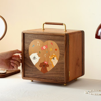 Multi-layer jewelry storage box creative and cute
