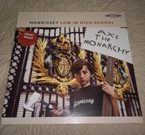 Spot Morrissey-Low in High School transparent gum LP Black Gel Record