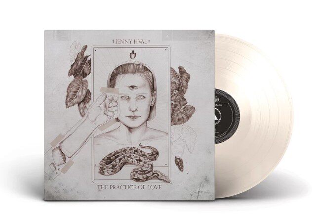 Ordering Jenny Hval-The Practice of Love Sand Color Gum LP Black Glue New