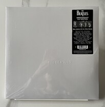 Book The Beatles-White Album Blackglue 2LP White Album New Undemolished