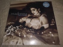 Book Madonna Madonna-Like A Virgin white adhesive black adhesive vinyl record LP New