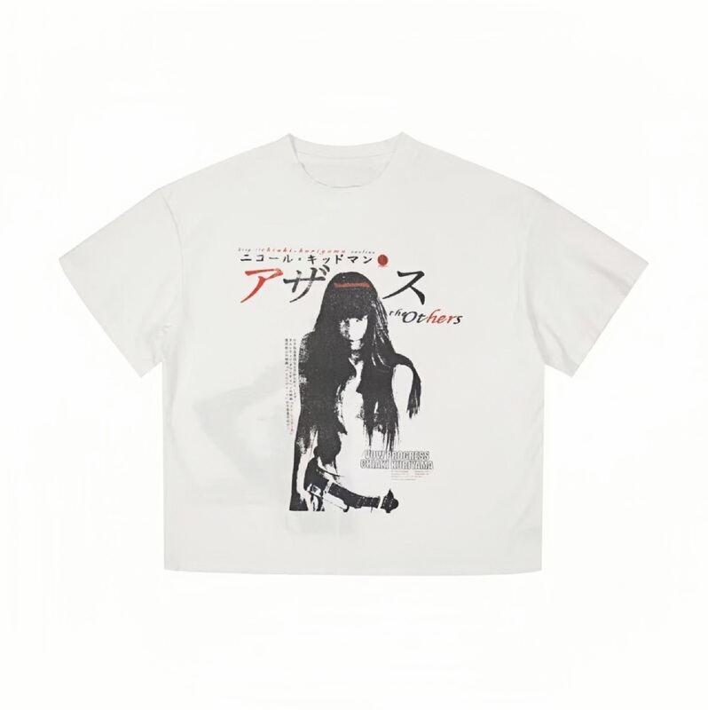 Afc Out Kill Bill Wormhole 280g Heavyweight Digital Direct Print Pure Cotton Short Sleeve T-Shirt Unisex Vintage