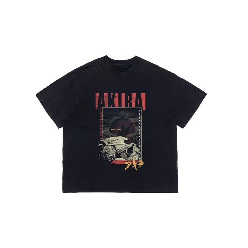 Afc Out 26Ss Tokyo Big Bang Digital Direct Print Short Sleeve 280g Heavyweight Washed Boxy Fit T-Shirt Am