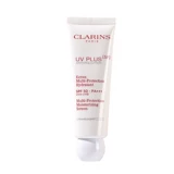 Clarins, прозрачный осветляющий солнцезащитный крем, база под макияж, Гонконг, SPF50, 50 мл, три цвета, новая версия