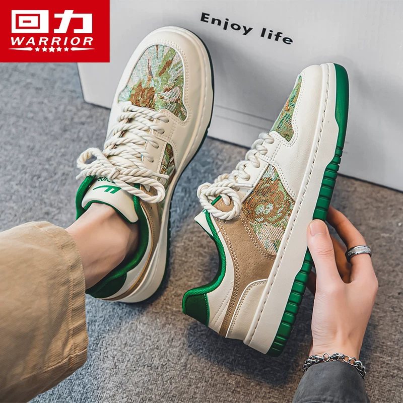 Warrior, summer light panel, white shoes for leisure