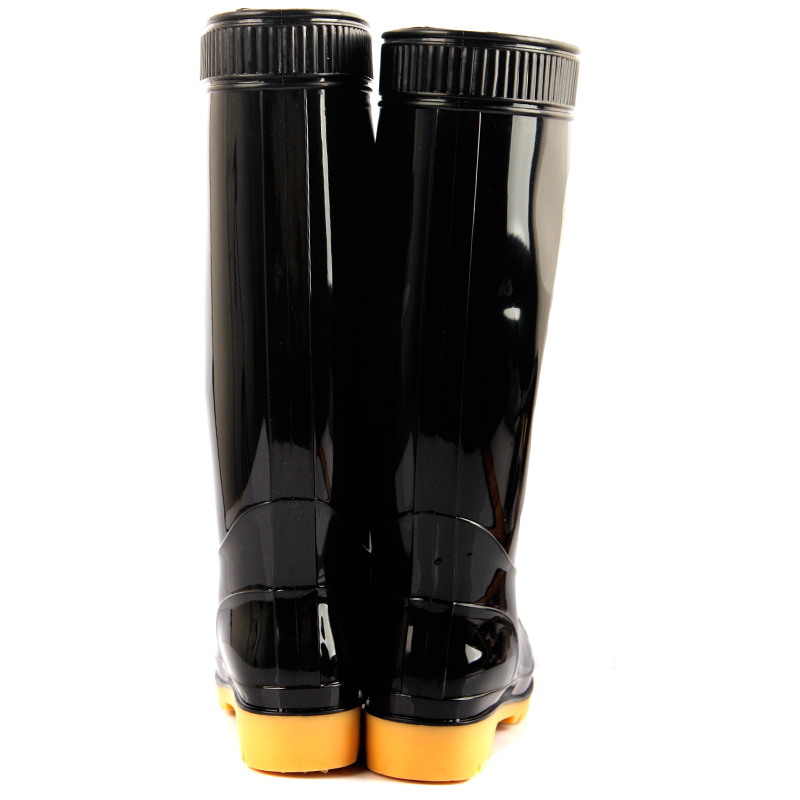Купить Резиновые сапоги Подлинная часть сапоги высокая труба черный ...