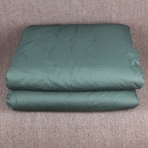 Olive-green quilt