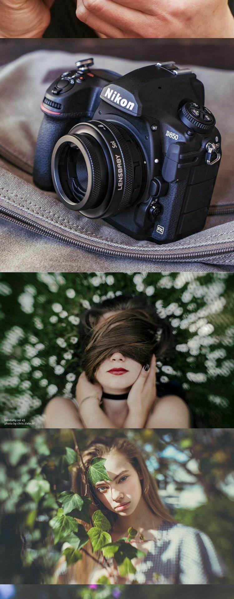 Объектив ребенок Lensbaby Sol 45 Ось сдвига фиксированное фокусное расстояние наклон объектив .      