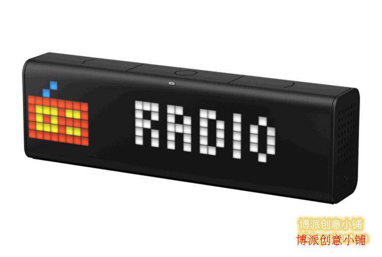 Высокотехнологичное устройство для дома lametric智能时钟音箱/手机led 像素显示提示板.