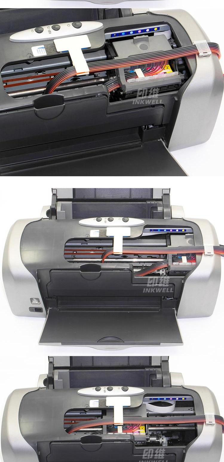 Máy in Epson r230 tương thích Invitro cho hộp mực sáu màu epsON R210 R310 R350 RX510 RX630 hệ thống cung cấp mực liên tục r230 hộp mực cung cấp liên tục - Phụ kiện máy in